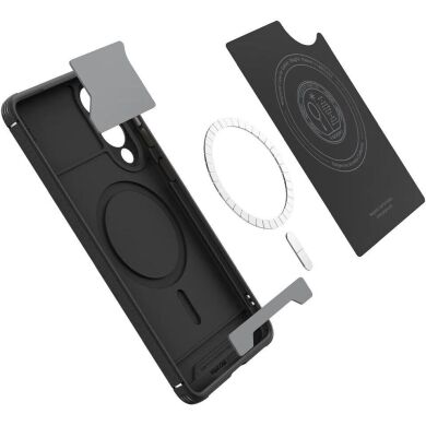 Захисний чохол Spigen (SGP) Core Armor (MagFit) для Samsung Galaxy S25 Edge (S937) ACS09406 - Matte Black