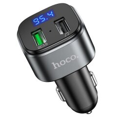 FM модулятор Hoco E67 QC3.0 - Black