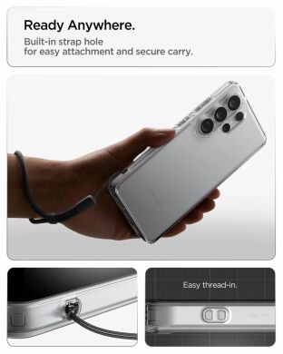 Захисний чохол Spigen Ultra Hybrid для Samsung Galaxy S26 Ultra (S948) ACS10677 - Crystal Clear
