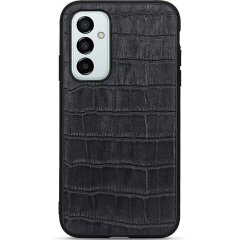 Кожаный чехол UniCase Croco Skin для Samsung Galaxy M23 (M236) - Black