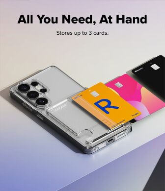 Защитный чехол Ringke Fusion Card для Samsung Galaxy S26 Ultra (S948) 8800328814516 - Clear