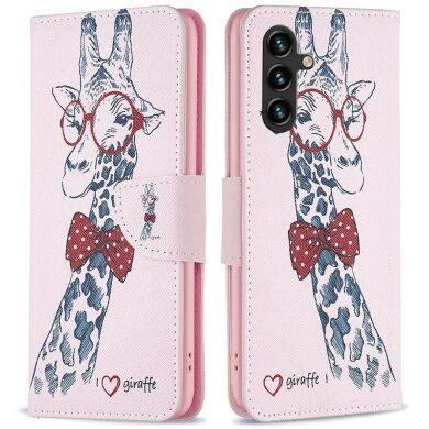 Чохол-книжка Deexe Color Wallet для Samsung Galaxy A15 (A155) - Giraffe