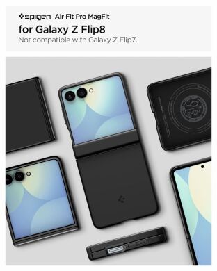 Защитный чехол Spigen Air Fit Pro (MagFit) для Samsung Galaxy Flip 8 (ACS11511) - Black