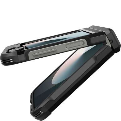 Захисний чохол Spigen (SGP) Tough Armor Pro (MagFit) для Samsung Galaxy Flip 6 / Flip 7 FE (ACS09807) - Black