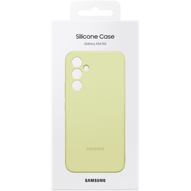 Захисний чохол Silicone Case для Samsung Galaxy A54 (A546) EF-PA546TGEGRU - Lime