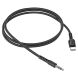 AUX-кабель Hoco UPA17 3.5mm to Type-C (1m) - Black. Фото 3 из 6