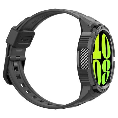 Захисний чохол Spigen (SGP) Rugged Armor Pro (FW) для Samsung Galaxy Watch 6 (44mm) - Black