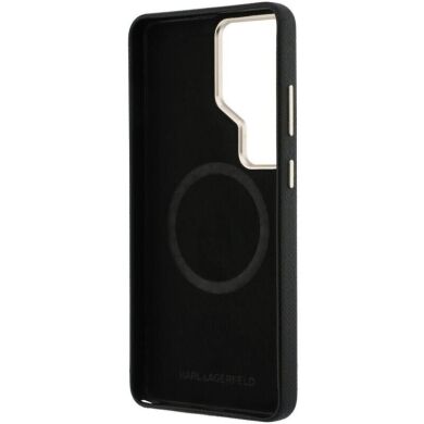 Защитный чехол Karl Lagerfeld K Metal Logo MagSafe для Samsung Galaxy S26 Ultra (S948) KLHMS26L5PGFKHGK - Black