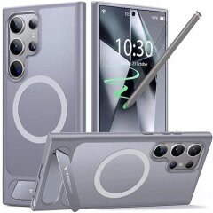 Защитный чехол TORRAS Pstand MagSafe для Samsung Galaxy S24 Ultra (S928) - Titanium Grey