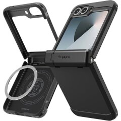 Захисний чохол Spigen (SGP) Tough Armor Pro (MagFit) для Samsung Galaxy Flip 6 / Flip 7 FE (ACS09807) - Black