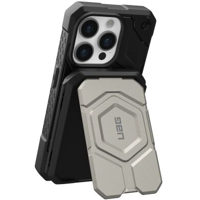 Кардхолдер URBAN ARMOR GEAR (UAG) Magnetic Wallet With Stand (964442114040) - Black / Titanium