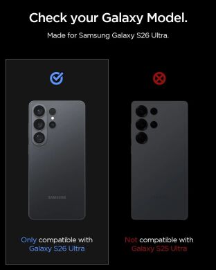 Комплект захисних стекол Spigen Optik Pro Lens Protector для Samsung Galaxy S26 Ultra (S948) AGL11076 - Black