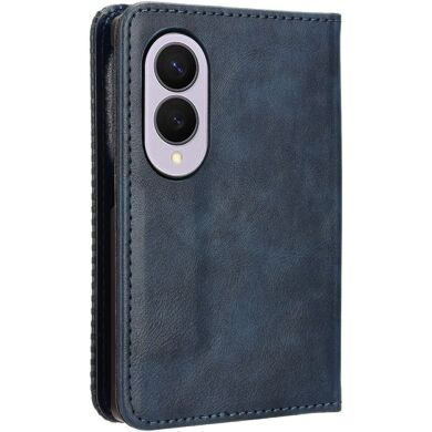 Чехол Deexe Retro Style (FF) для Samsung Galaxy Fold 8 - Blue