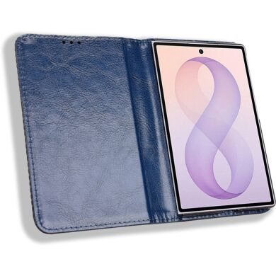 Чехол Deexe Retro Style (FF) для Samsung Galaxy Fold 8 - Blue