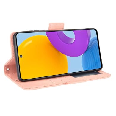 Чохол Deexe Wallet Stand для Galaxy M52 (M526) - Pink