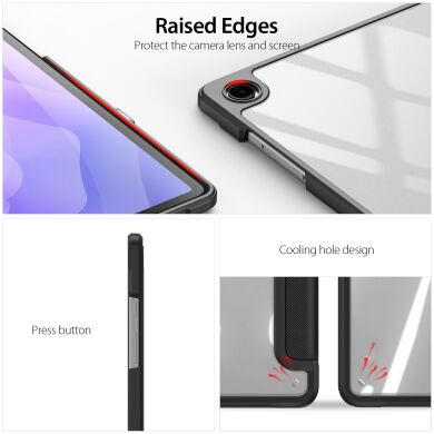 Чехол DUX DUCIS TOBY Series для Samsung Galaxy Tab A11 Plus (X230/236) - Black