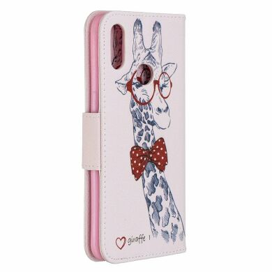 Чехол-книжка Deexe Color Wallet для Samsung Galaxy A10s (A107) - Giraffe