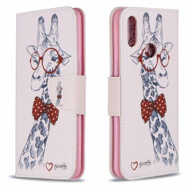 Чехол-книжка Deexe Color Wallet для Samsung Galaxy A10s (A107) - Giraffe