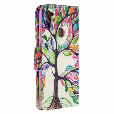 Чохол-книжка Deexe Color Wallet для Samsung Galaxy A11 (A115) / Galaxy M11 (M115) - Colorized Tree