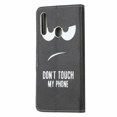 Чохол-книжка Deexe Color Wallet для Samsung Galaxy A20s (A207) - Don`t Touch My Phone