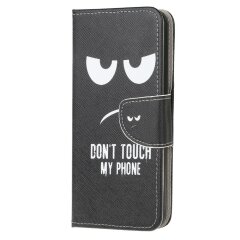 Чехол-книжка Deexe Color Wallet для Samsung Galaxy A20s (A207) - Don't Touch My Phone