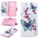 Чохол-книжка Deexe Color Wallet для Samsung Galaxy J4+ (J415), Butterfly and Flower