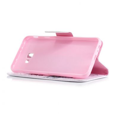 Чохол-книжка Deexe Color Wallet для Samsung Galaxy J4+ (J415), Butterfly and Flower