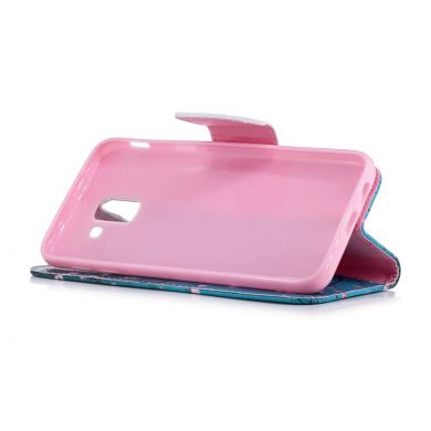 Чохол-книжка Deexe Color Wallet для Samsung Galaxy J6 2018 (J600) - Apricot Tree