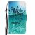 Чехол-книжка Deexe Color Wallet для Samsung Galaxy M11 (M115) - Never Stop Dreaming