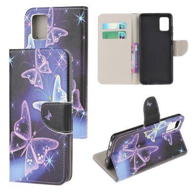 Чохол-книжка Deexe Color Wallet для Samsung Galaxy M51 (M515) - Vivid Butterflies