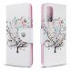 Чохол-книжка Deexe Color Wallet для Samsung Galaxy S20 (G980) - Flowered Tree