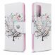 Чехол-книжка Deexe Color Wallet для Samsung Galaxy S20 (G980) - Flowered Tree. Фото 4 из 8