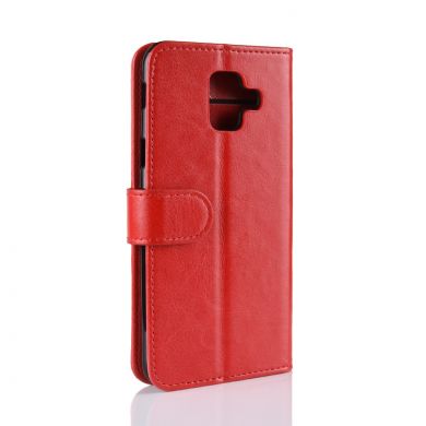 Чехол-книжка Deexe Wallet Style для Samsung Galaxy A6 2018 (A600) - Red