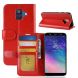 Чехол-книжка Deexe Wallet Style для Samsung Galaxy A6 2018 (A600) - Red. Фото 2 из 9