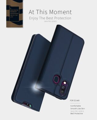 Чохол-книжка DUX DUCIS Skin Pro для Samsung Galaxy A40 (А405), Black