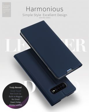 Чехол-книжка DUX DUCIS Skin Pro для Samsung Galaxy S10 Plus - Black