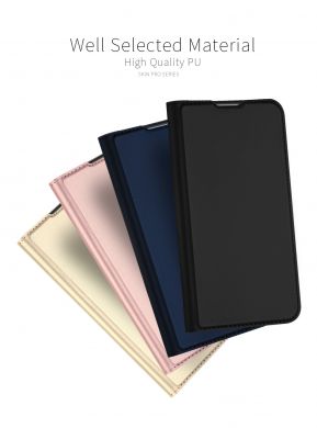 Чехол-книжка DUX DUCIS Skin Pro для Samsung Galaxy S10 Plus - Rose Gold