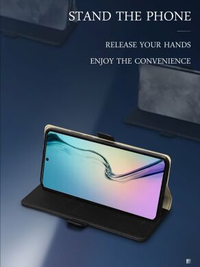 Чехол-книжка DZGOGO Milo Series для Samsung Galaxy A71 (A715) - Black