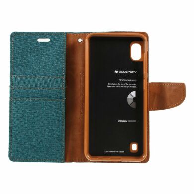 Чохол-книжка MERCURY Canvas Diary для Samsung Galaxy A10 (A105), Green