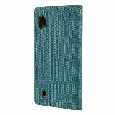 Чохол-книжка MERCURY Canvas Diary для Samsung Galaxy A10 (A105), Green