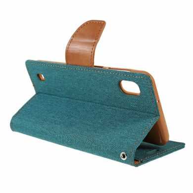 Чохол-книжка MERCURY Canvas Diary для Samsung Galaxy A10 (A105), Green
