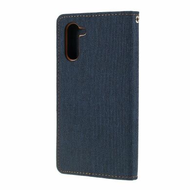 Чехол-книжка MERCURY Canvas Diary для Samsung Galaxy Note 10 (N970) - Dark Blue