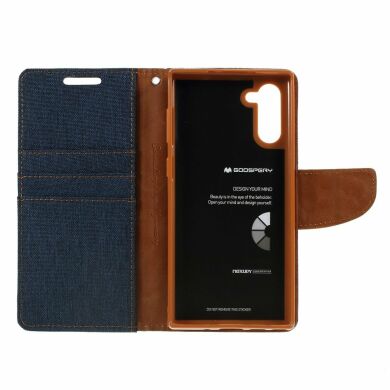 Чохол-книжка MERCURY Canvas Diary для Samsung Galaxy Note 10 (N970) - Dark Blue