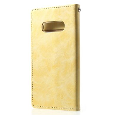 Чехол-книжка MERCURY Classic Flip для Samsung Galaxy S10e - Gold