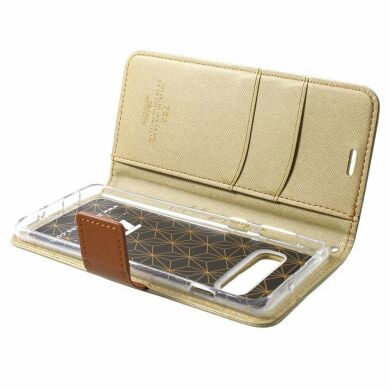 Чохол-книжка ROAR KOREA Cloth Texture для Samsung Galaxy S10 (G973) - Khaki