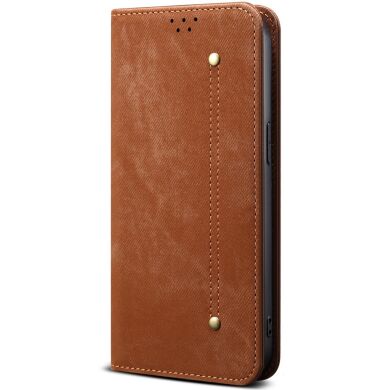 Чохол-книжка UniCase Jeans Wallet для Samsung Galaxy A17 (A175) - Coffee