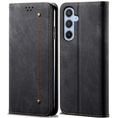 Чехол-книжка UniCase Jeans Wallet для Samsung Galaxy A26 (A266) - Black