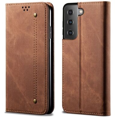 Чехол-книжка UniCase Jeans Wallet для Samsung Galaxy S21 FE (G990) - Red