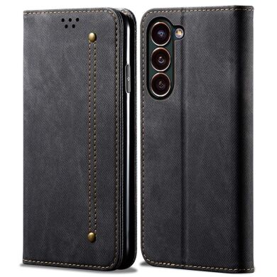 Чохол-книжка UniCase Jeans Wallet для Samsung Galaxy S23 - Black