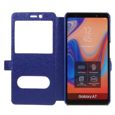 Чехол-книжка UniCase View Series для Samsung Galaxy A7 2018 (A750) - Blue